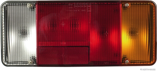 Lens, tail light assembly